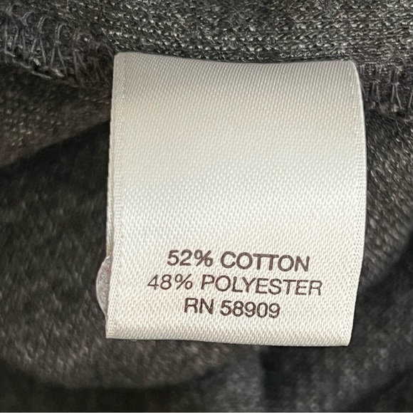 ROWM 1/4 Zip Charcoal Pullover With Copper Colored Stitching. XXL EUC - Picture 10 of 13